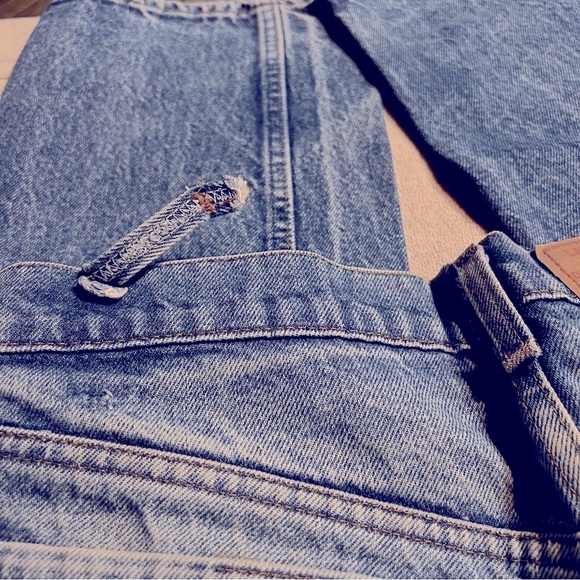 Vintage 1984 505 Levi’s Jeans Faded Blue Size 36x32 - Picture 7 of 16